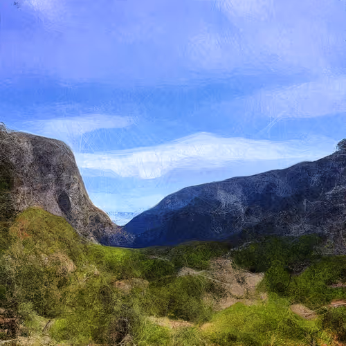 Landscapes #705 — Rocky landscapes