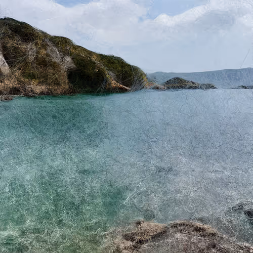 Landscapes #841 — Closed water