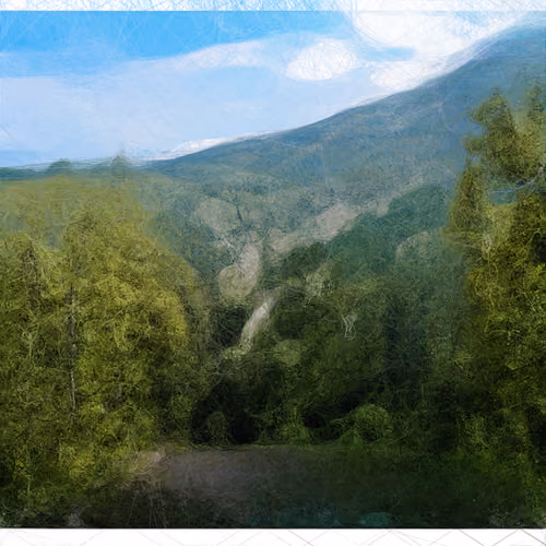 Landscapes #500 — Green landscapes