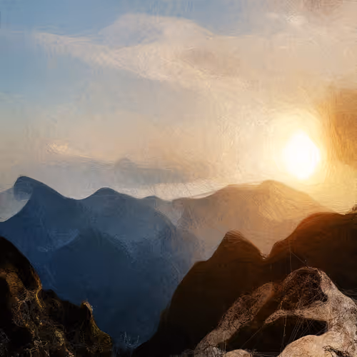 Landscapes #124 — Sunsets