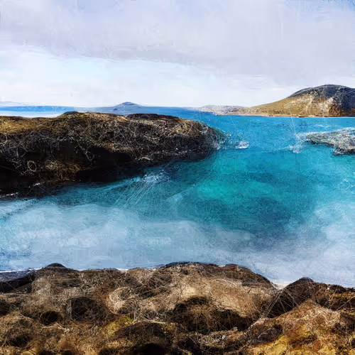 Landscapes #668 — Closed water